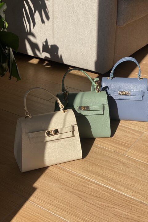 Date Bag pelle dollaro Medium