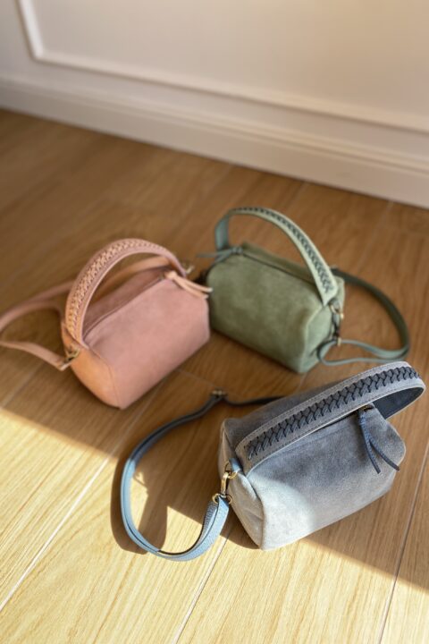 Cubo bag suede