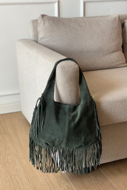 Hobo bag texas suede