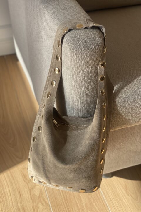 Studdie bag suede