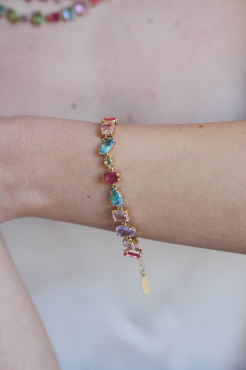 Bracciale "LIKE A GEM" raimbow