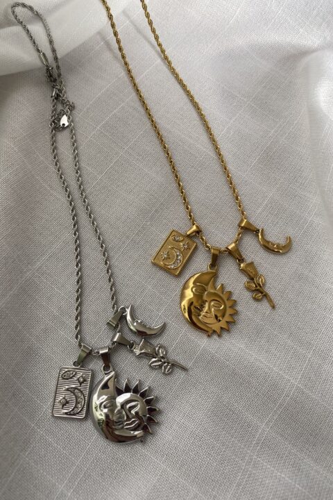 Collana astronomy 4 charms