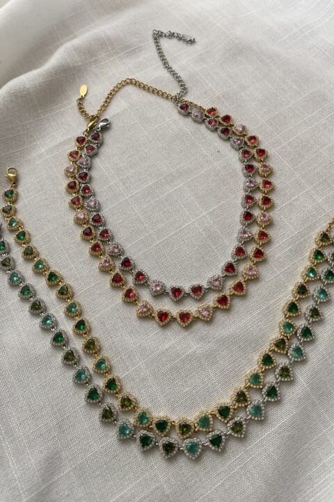 Collana girocollo regal heart