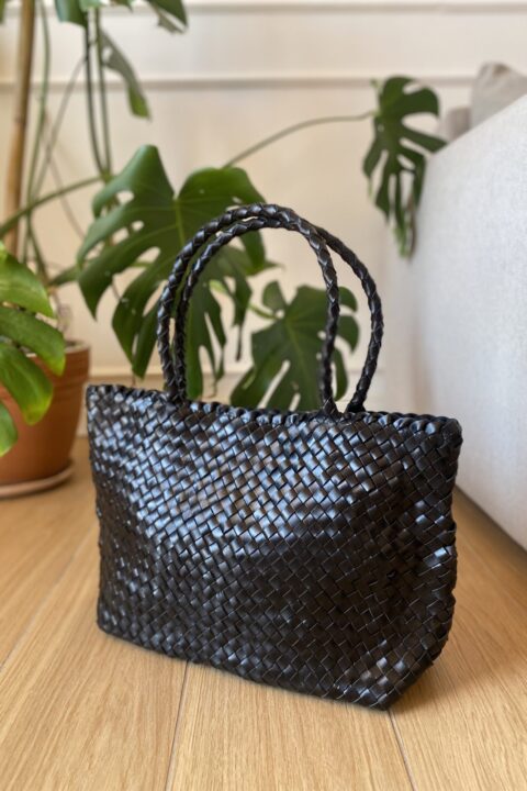Capri tote bag LARGE - nero