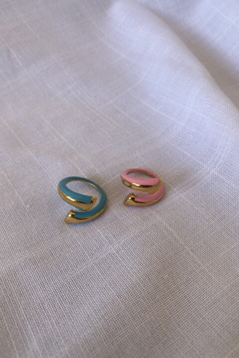 Anello pastel hug gold