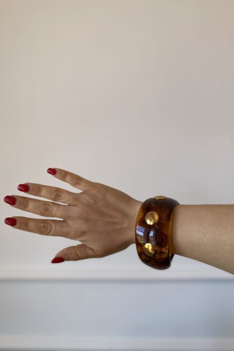 Bracciale rigido Ambra stud